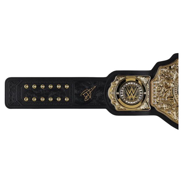 Damian Priest Autographed WWE World Heavyweight Championship Title Belt Fanatics