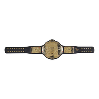 Kurt Angle Autographed WWE Big Gold World Heavyweight Champ Title Belt Fanatics