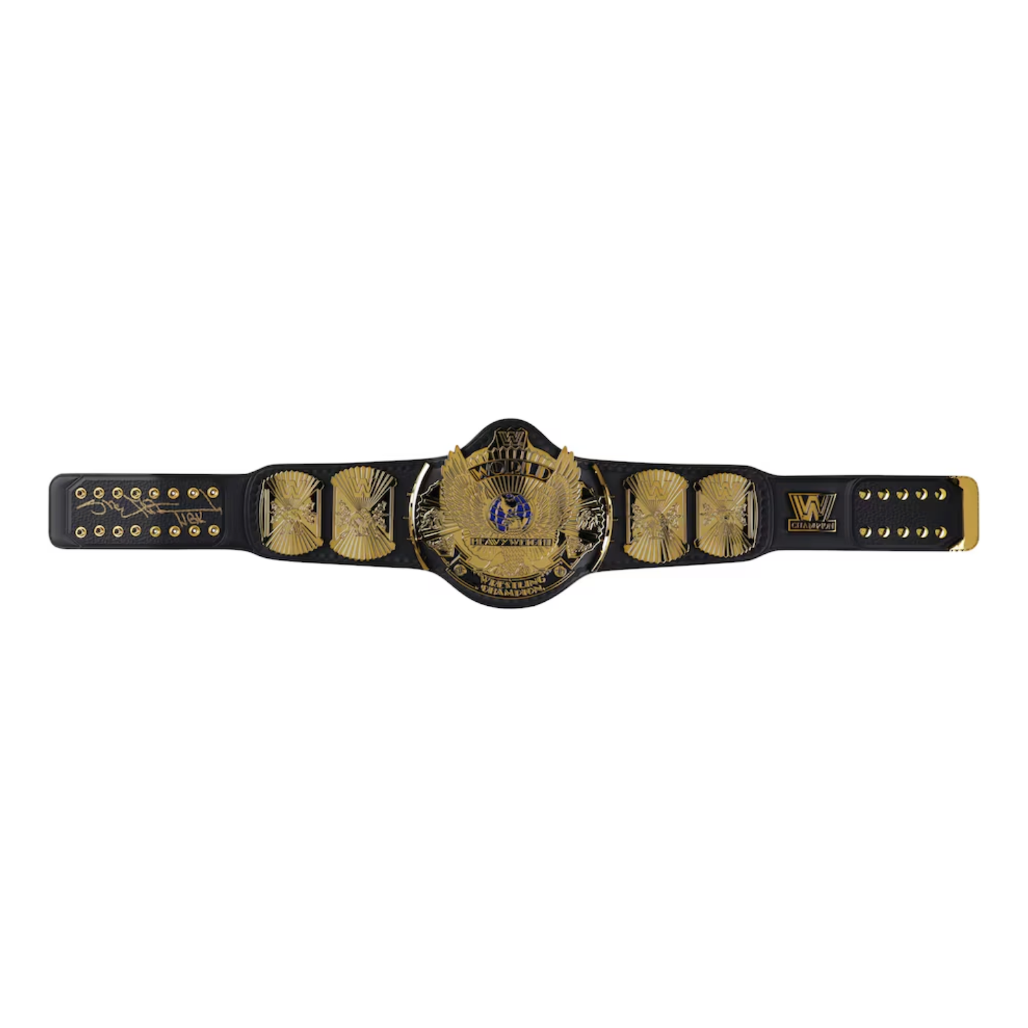 Shawn Michaels Autographed WWE Winged Eagle Replica Title Belt Fanatics