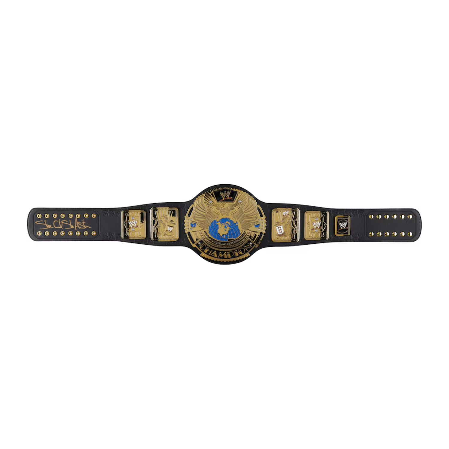 Stone Cold Steve Austin Autographed WWE Big Eagle Championship Belt Fanatics
