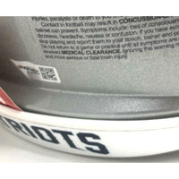 TOM BRADY Autographed New England Patriots Authentic Speed Helmet FANATICS