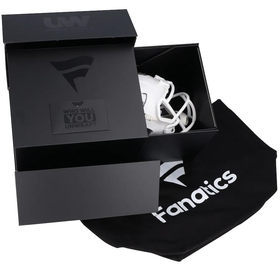 2024 Under Wraps NFL Draft Mystery Mini Helmet Box Fanatics Factory Sealed Box