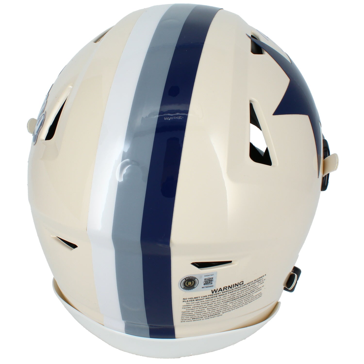 Brandon Aubrey Autographed/Inscribed "BUTTER" Dallas Cowboys RETRO SpeedFlex Authentic Helmet Beckett