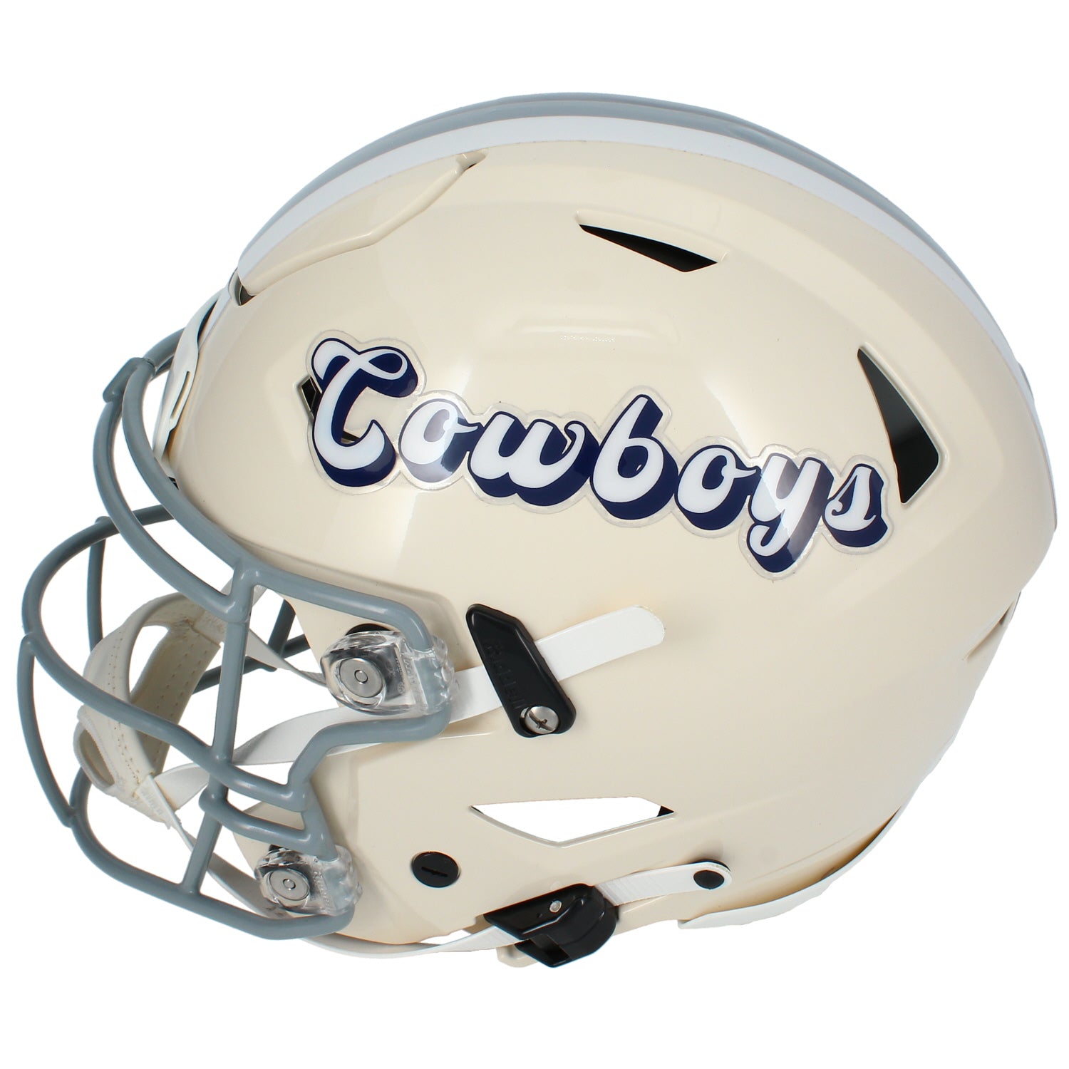 Brandon Aubrey Autographed/Inscribed "BUTTER" Dallas Cowboys RETRO SpeedFlex Authentic Helmet Beckett