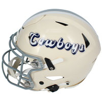 Brandon Aubrey Autographed/Inscribed "BUTTER" Dallas Cowboys RETRO SpeedFlex Authentic Helmet Beckett
