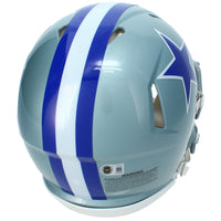 Brandon Aubrey Autographed Dallas Cowboys 1964-66 Throwback Speed Authentic Helmet Beckett