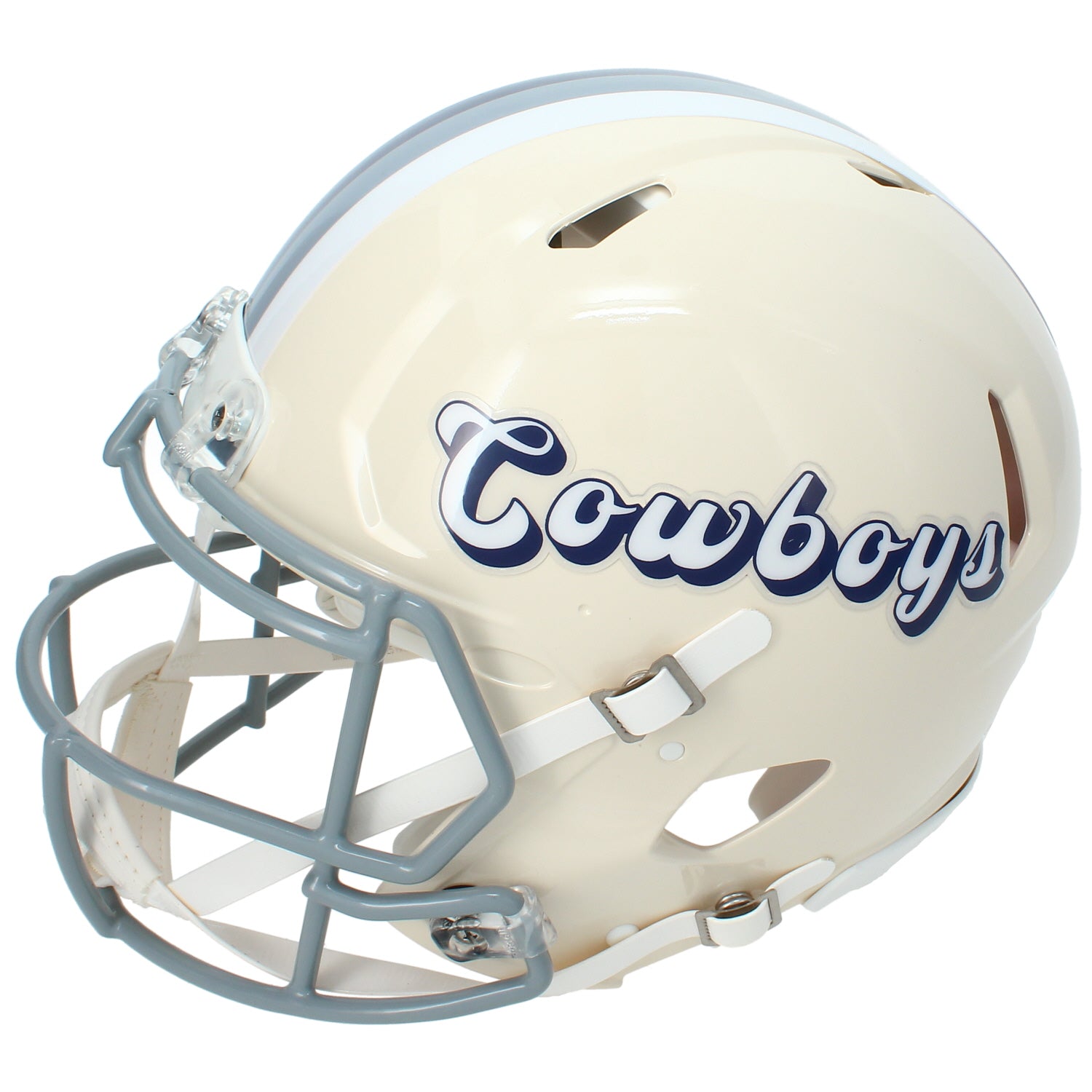 Brandon Aubrey Autographed Dallas Cowboys 1964-66 Throwback Speed Authentic Helmet Beckett