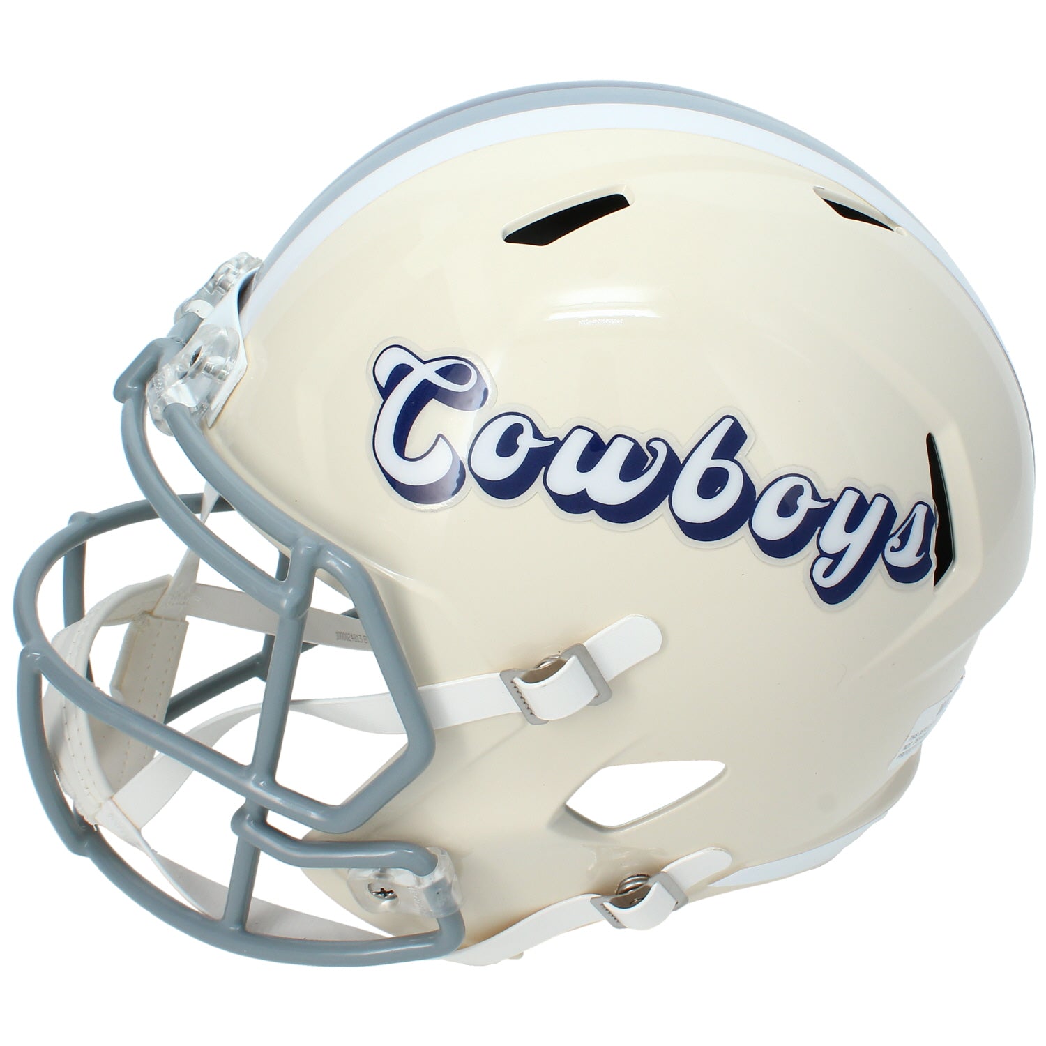 Brandon Aubrey Autographed Dallas Cowboys RETRO Speed Full Size Helmet Beckett