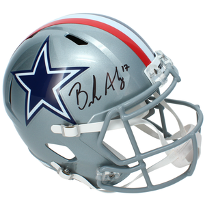 Brandon Aubrey Autographed Dallas Cowboys 1976 Throwback Speed Full Size Helmet Beckett