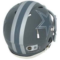 Brandon Aubrey Autographed Dallas Cowboys Slate Speed Mini Helmet Beckett