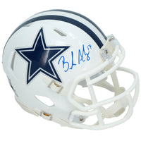 Brandon Aubrey Autographed Dallas Cowboys White 2022 Alternate Speed Mini Helmet Beckett
