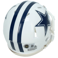 Brandon Aubrey Autographed Dallas Cowboys White 2022 Alternate Speed Mini Helmet Beckett