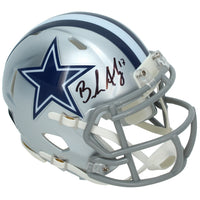 Brandon Aubrey Autographed Dallas Cowboys Speed Mini Helmet Beckett Witnessed