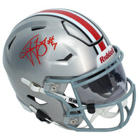 Ted Ginn Jr. Autographed Ohio State Buckeyes SpeedFlex Midi Helmet GTSM