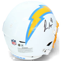 Omarion Hampton Autographed LA Chargers Speedflex Authentic Helmet Beckett