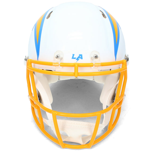 Omarion Hampton Autographed Los Angeles Chargers Speed Authentic Helmet Beckett