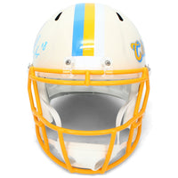 Omarion Hampton Autographed Los Angeles Chargers RETRO Speed Full Size Helmet Beckett