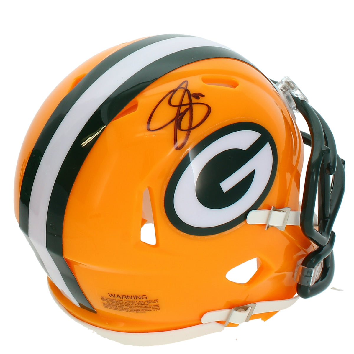 Jermichael Finley Autographed Green Bay Packers Speed Mini Helmet GTSM Witnessed