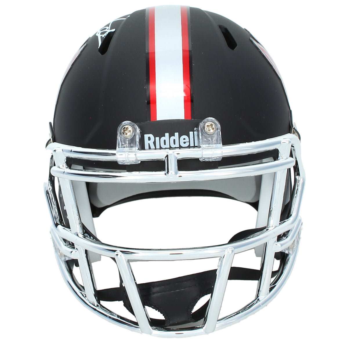 Mario Williams Autographed NC State Wolfpack Black Alternate Speed Mini Helmet GTSM Witnessed