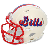 Mario Williams Autographed Buffalo Bills RETRO Speed Mini Helmet GTSM Witnessed