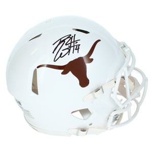 Roy Williams Autographed Texas Longhorns Speed Authentic Helmet GTSM Witnessed
