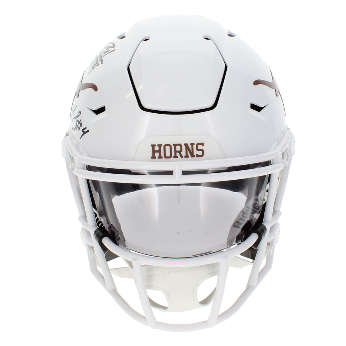 Roy Williams/Limas Sweed Dual Autographed Texas Longhorns Speedflex Midi Helmet GTSM Witnessed