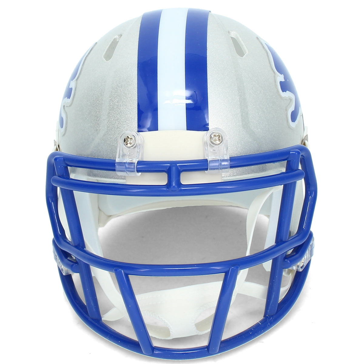 Roy Williams Autographed Detroit Lions 1983-02 Throwback Speed Mini Helmet GTSM