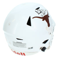 Vince Young Autographed/Inscribed "05 National Champs" Texas Longhorns Speedflex Authentic Helmet GTSM