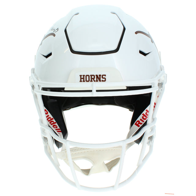 Vince Young Autographed/Inscribed "05 National Champs" Texas Longhorns Speedflex Authentic Helmet GTSM