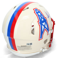 Vince Young Autographed Tennessee Titans RETRO Speed Authentic Helmet GTSM