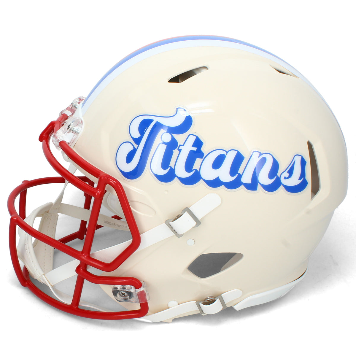 Vince Young Autographed Tennessee Titans RETRO Speed Authentic Helmet GTSM