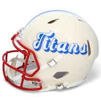 Vince Young Autographed Tennessee Titans RETRO Speed Authentic Helmet GTSM