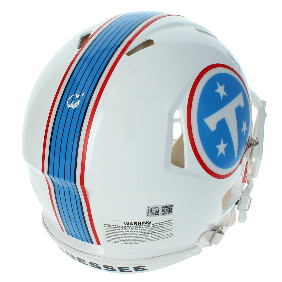 Vince Young Autographed Tennessee Titans Speed Authentic Helmet GTSM Witnessed