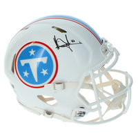 Vince Young Autographed Tennessee Titans Speed Authentic Helmet GTSM Witnessed