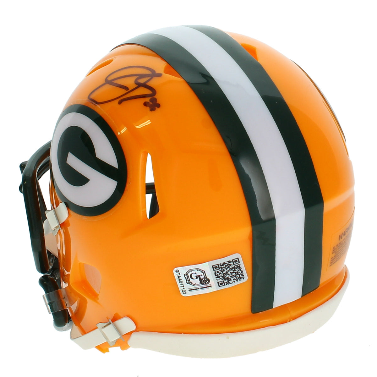 Jermichael Finley Autographed (Right Side) Green Bay Packers Speed Mini Helmet GTSM