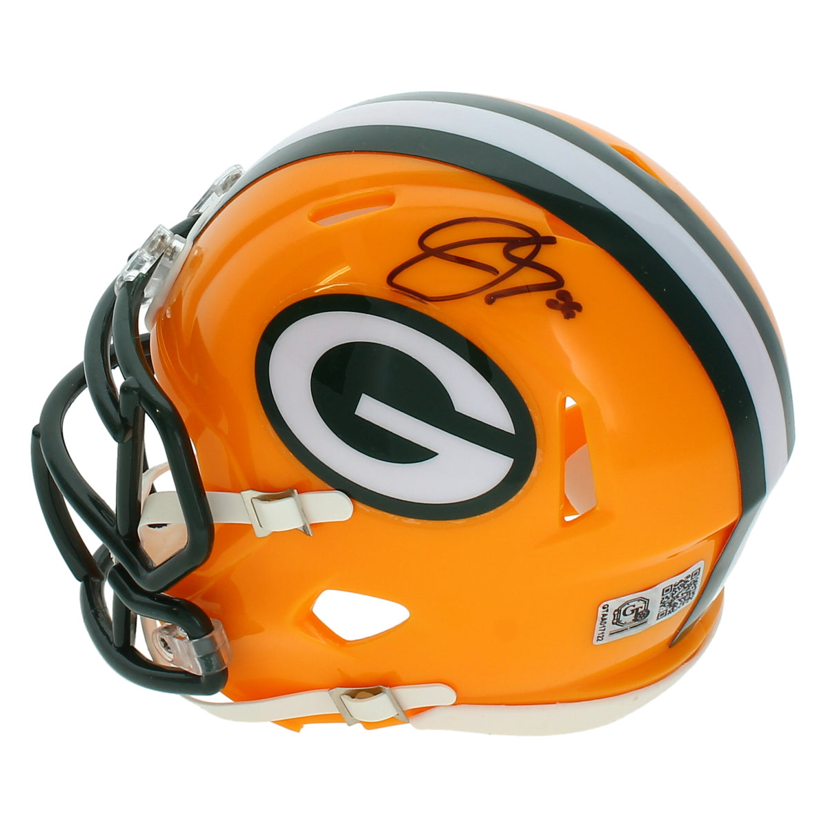 Jermichael Finley Autographed (Right Side) Green Bay Packers Speed Mini Helmet GTSM