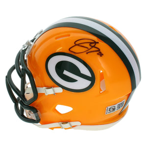 Jermichael Finley Autographed (Right Side) Green Bay Packers Speed Mini Helmet GTSM