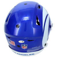 Davante Adams Autographed Los Angeles Rams White 2026 Alternate Fearsome White Speedflex Authentic Helmet JSA Witnessed