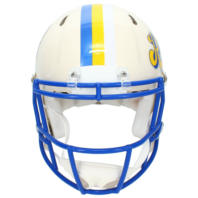 Davante Adams Autographed Los Angeles Rams RETRO Speed Authentic Helmet JSA Witnessed