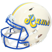 Davante Adams Autographed Los Angeles Rams RETRO Speed Authentic Helmet JSA Witnessed