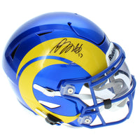 Davante Adams Autographed Los Angeles Rams Speedflex Midi Helmet JSA Witnessed
