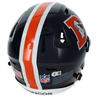 John Elway Autographed Denver Broncos 2023 Color Rush Alternate Speedflex Authentic Helmet Beckett