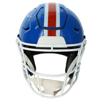 John Elway Autographed Denver Broncos 1975-06 Throwback Speedflex Authentic Helmet Beckett