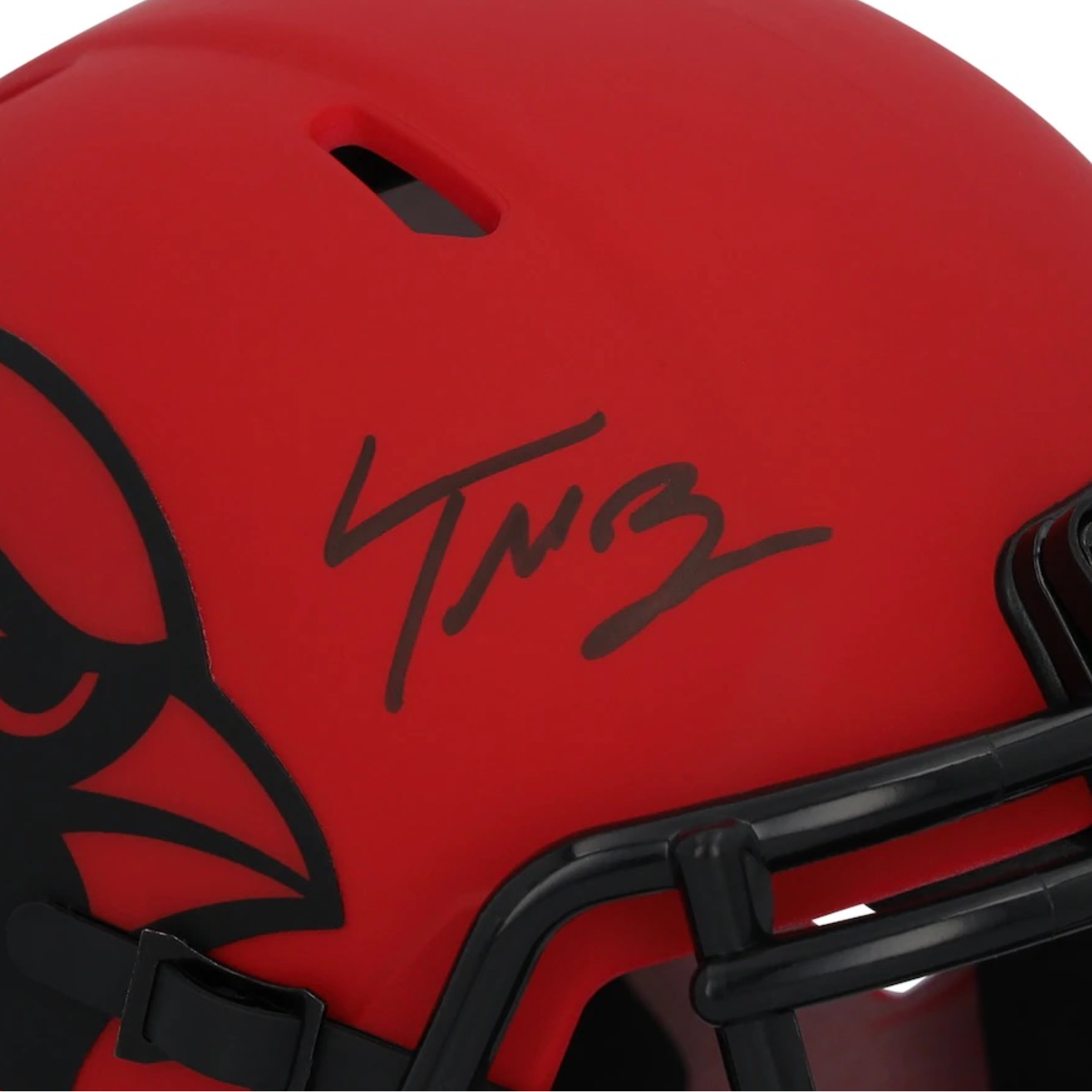 Trey McBride Autographed Arizona Cardinals RAVE Mini Speed Helmet Fanatics