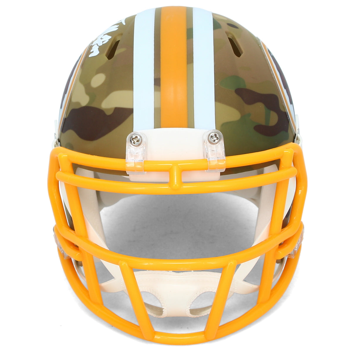 Terry McLaurin Autographed Washington Redskins CAMO Speed Mini Helmet Beckett
