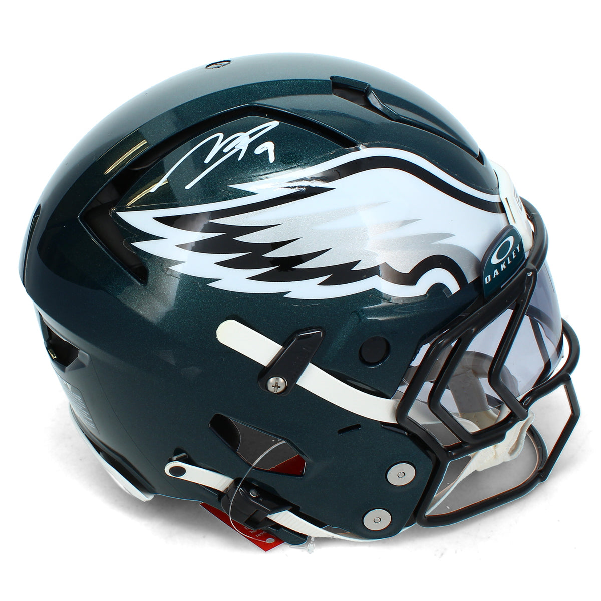 Makai Lemon Autographed Philadelphia Eagles Axiom Authentic Helmet Beckett