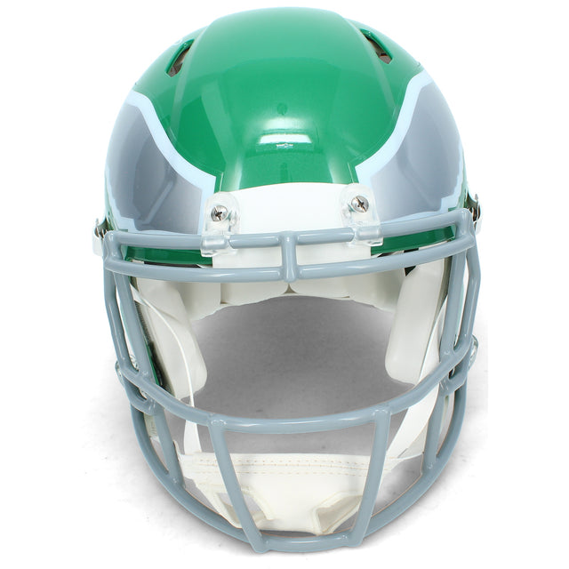 Makai Lemon Autographed Philadelphia Eagles Kelly Green 2023 Alternate Speed Authentic Helmet Beckett