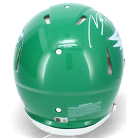 Makai Lemon Autographed Philadelphia Eagles Kelly Green 2023 Alternate Speed Authentic Helmet Beckett