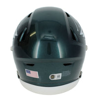 Makai Lemon Autographed Philadelphia Eagles Speedflex Midi Helmet Beckett