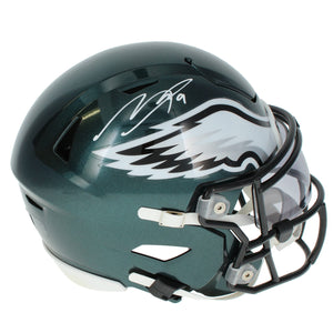Makai Lemon Autographed Philadelphia Eagles Speedflex Midi Helmet Beckett